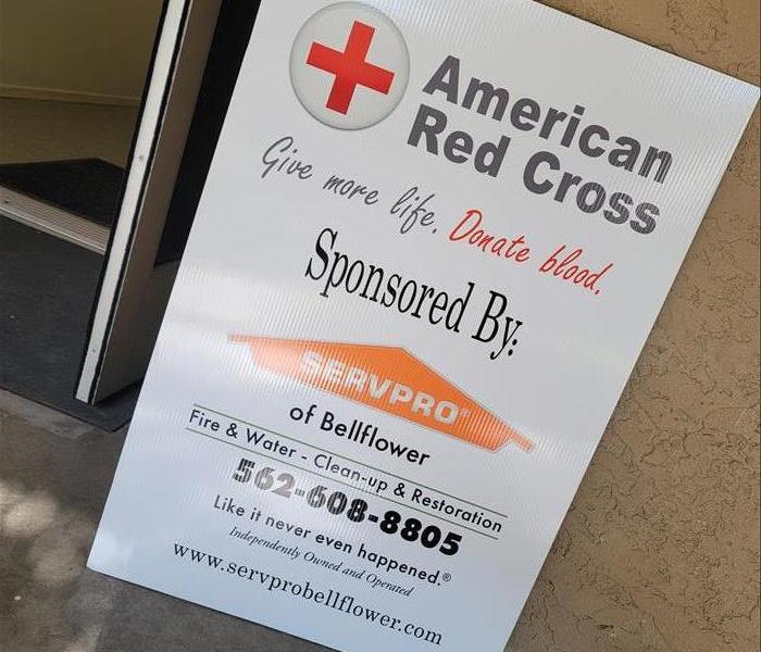 Blood Drive Sign