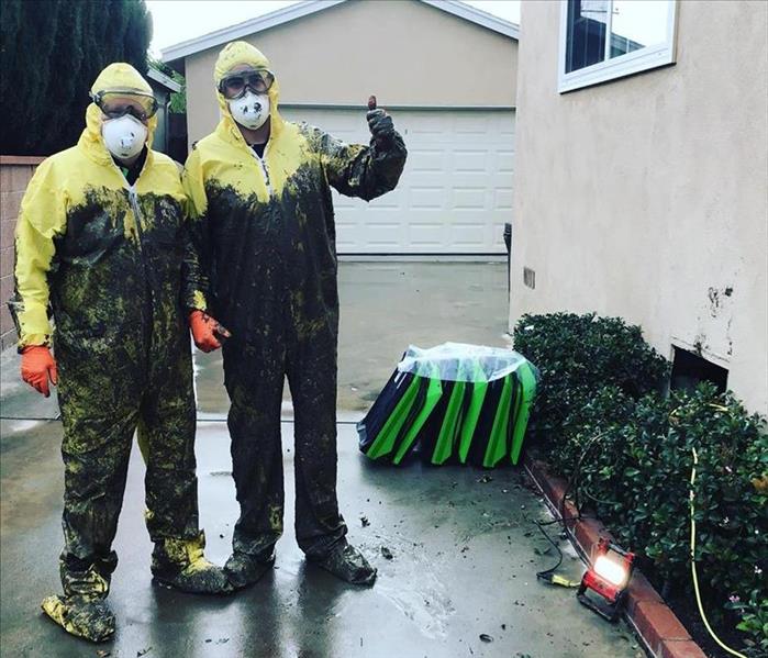 SERVPRO squad will do the dirty work for you